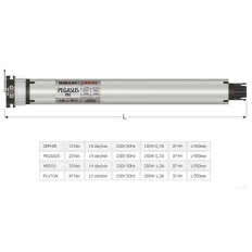 Siłowniki serii PRO Cosmo 45 mm