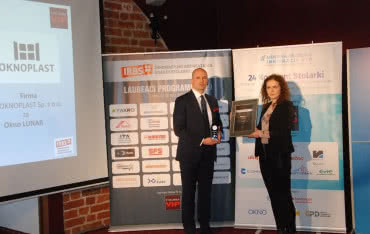 Okno Lunar z nagrodą w programie Innowacyjne Rozwiązania Branży Stolarki