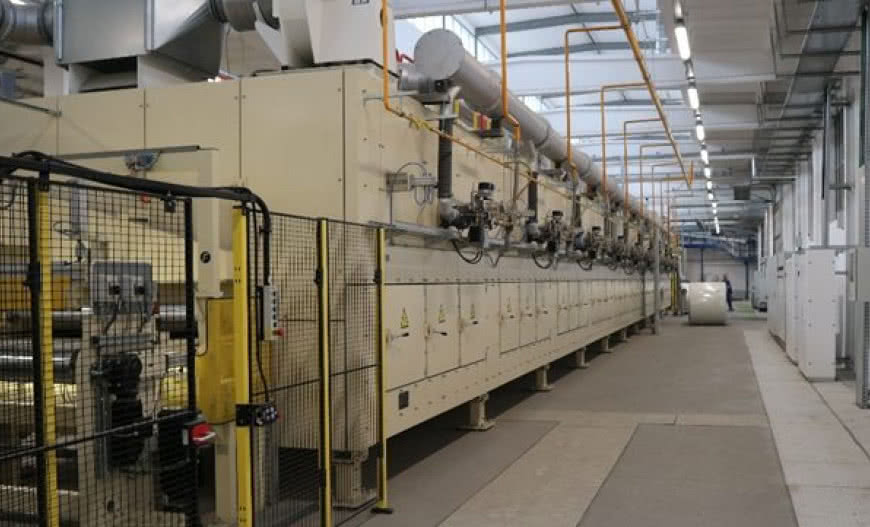 Nowa linia do produkcji welonów powlekanych 