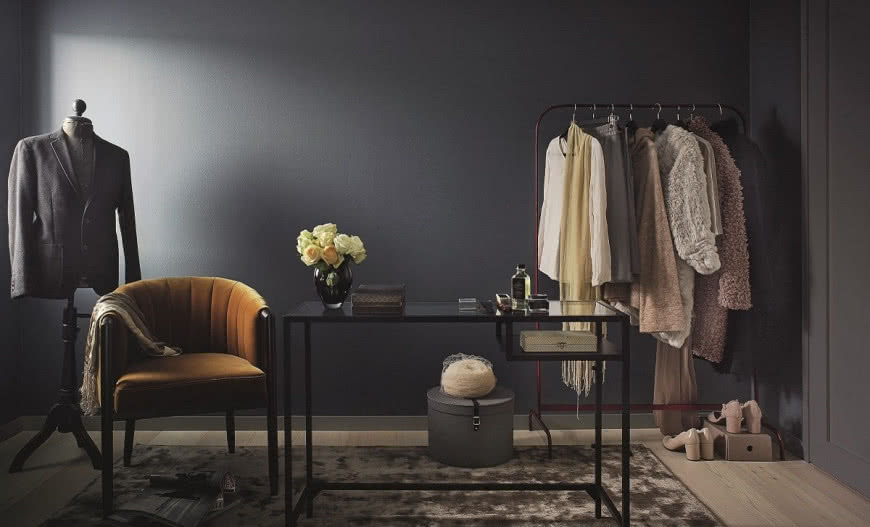 Wnętrza w eleganckim stylu z farbami Luxurious 