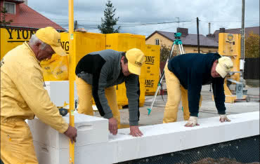 Nowa usługa Xella Polska - szkolenie na placu budowy