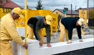 Nowa usługa Xella Polska - szkolenie na placu budowy