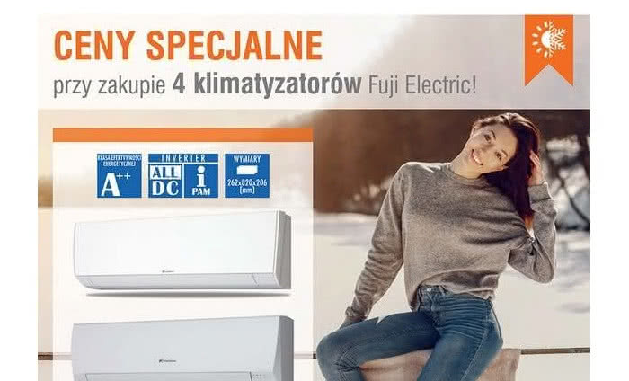 Promocja na pakiety 4 klimatyzatorów Iglotech