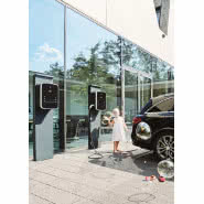 Dwustanowiskowa stacja ładowania pojazdów elektrycznych eMH3 TWIN 44kW