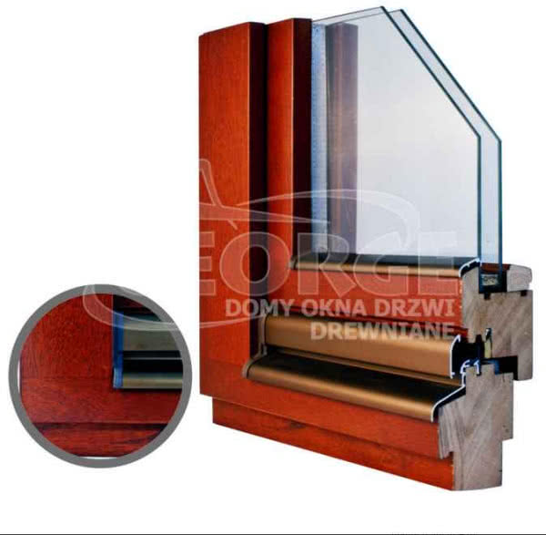 Okna drewniane Prestige 68