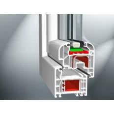 Profile Aluplast Ideal 4000 Round line PVC