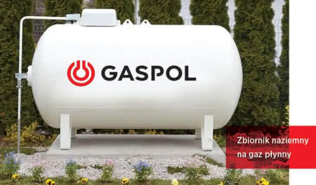 Zbiornik naziemny na gaz płynny GASPOL