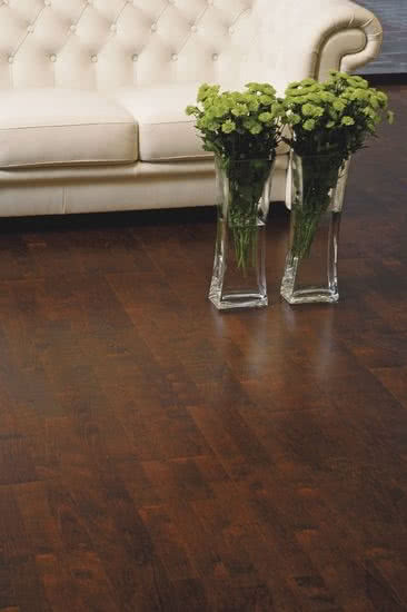 Podłoga Buk Chocolate - drewno bejcowane