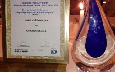 Firma Kärcher nagrodzona na targach Stacje paliw 2015