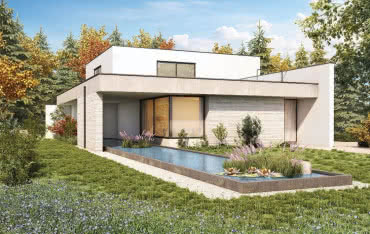 Czy warto budować dom z dachem płaskim? 