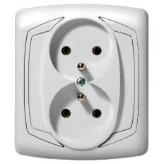 Gniazdo podtynkowe GP-2CZ