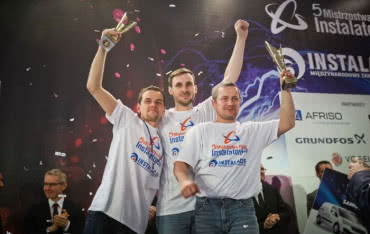 Adam Piotrowski Mistrzem Polski Instalatorów 2016