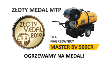 Złoty medal MTP dla nagrzewnicy MASTER BV 500CR