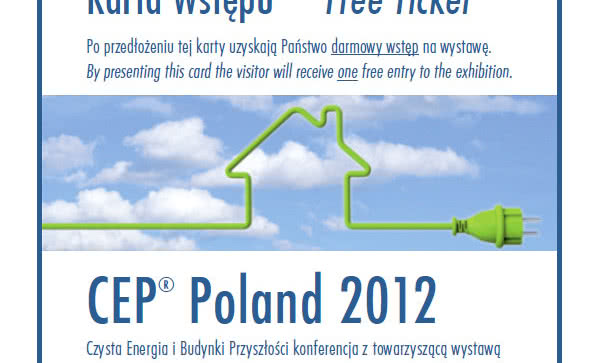 CEP® Poland 2012 Czysta Energia i Budynki Przyszłości - konferencja