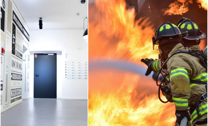 Drzwi przeciwpożarowe – klasy, atesty i certyfikaty