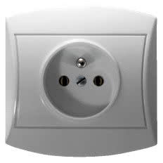 Gniazdo podtynkowe GP-1TZ