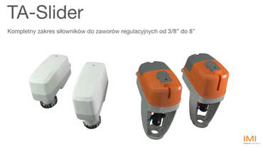 Cyfrowo nastawialny siłownik TA-Slider