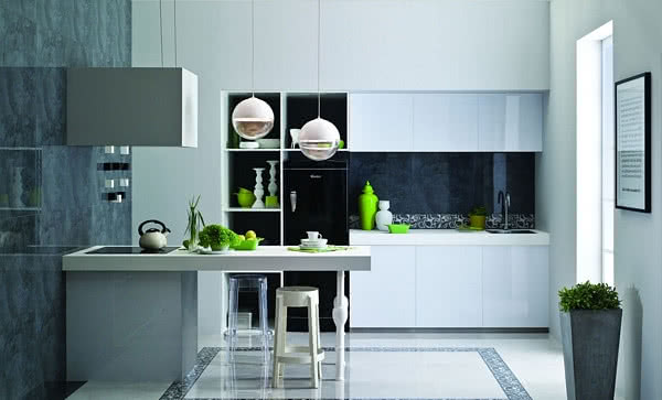Aranżacja kuchni w bieli