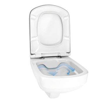 MERO WATER CLEAN miska sedesowa wisząca bez deski