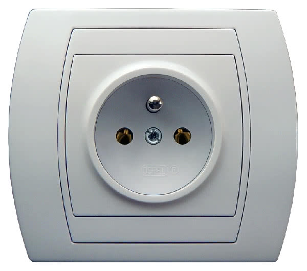 Gniazdo podtynkowe GP-1JZ