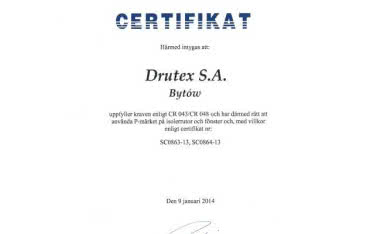 Okna DRUTEX z certyfikatem P-mark