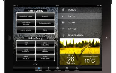 System SNG do sterowania oświetleniem w domu