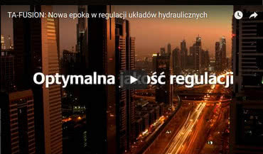 Zawór równoważący i regulacyjny TA-FUS1ON