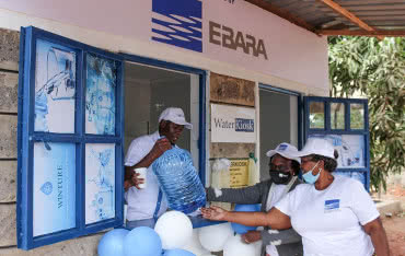 EBARA zapewnia czystą wodę mieszkańcom Kenii