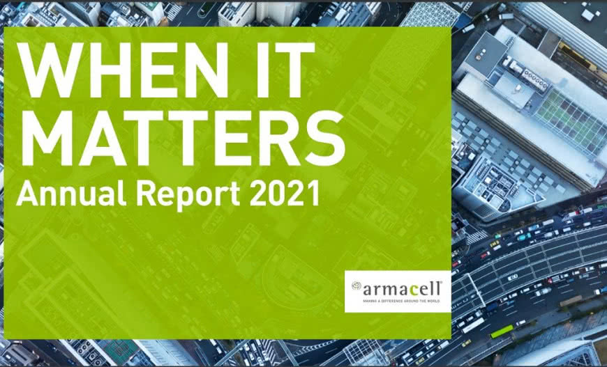 Roczny raport Armacell za 2021 rok