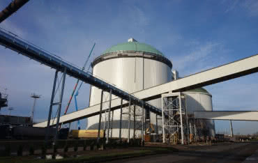 Membrany Protan na kopule silosa