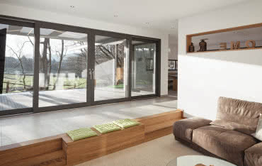 Nowość! Energooszczędne drzwi podnoszono-przesuwne Schüco LivIngSlide