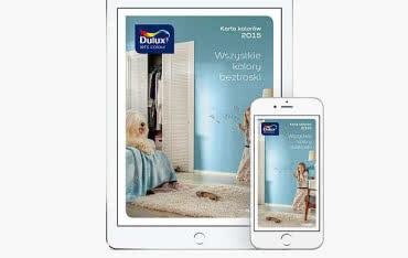 Karta kolorów Dulux na urządzenia mobilne!