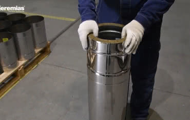 Jak skrócić rurę izolowaną do systemu kominowego?