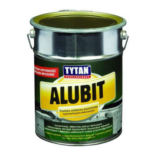 ALUBIT - masa asfaltowo-aluminiowa hydroizolacyjno-dekoracyjna