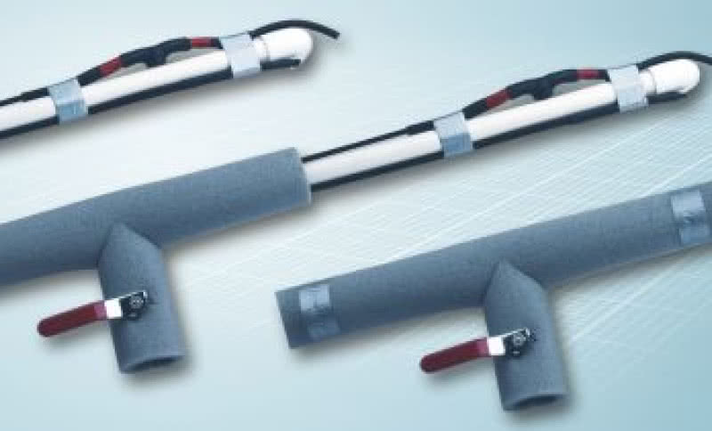 Chroń rury przed lodem