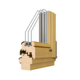 Energooszczędne Okna Drewniane THERMO 80