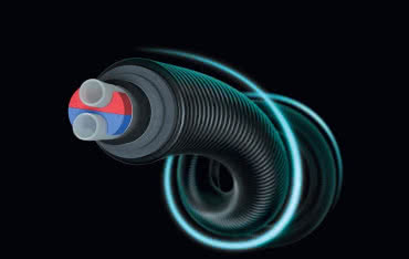 Efektywny przesył energii preizolowanymi rurami Uponor Ecoflex VIP