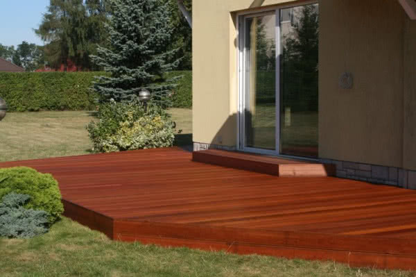 Deski z drewna Kempas