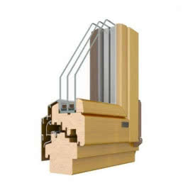 Energooszczędne Okna Drewniano-Aluminiowe THERMO 80 ALU