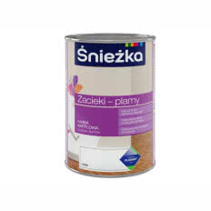 Farba akrylowa do ścian i sufitów Śnieżka Zacieki-plamy