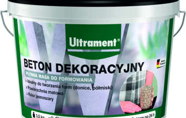 Beton dekoracyjny i Beton kreatywny od Ultrament