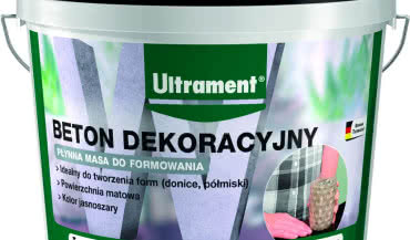 Beton dekoracyjny i Beton kreatywny od Ultrament