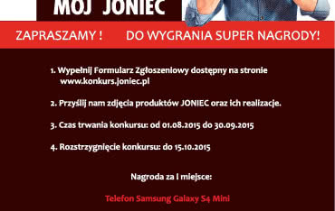 KONKURS FOTOGRAFICZNY 'MÓJ JONIEC