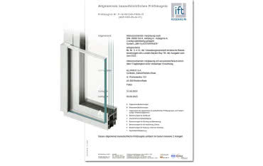 Balustrady ALUPROF MB-GLASS BARRIER dopuszczone na rynek niemiecki