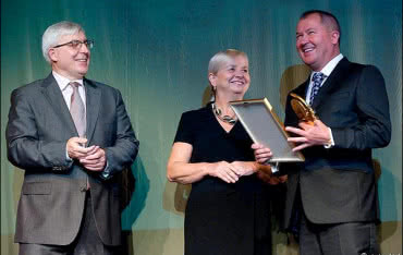 Izba Przemysłowo Handlowa nagrodziła Andrzeja Wiśniowskiego Złotym Dukatem