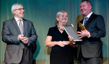 Izba Przemysłowo Handlowa nagrodziła Andrzeja Wiśniowskiego Złotym Dukatem