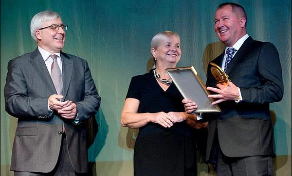 Izba Przemysłowo Handlowa nagrodziła Andrzeja Wiśniowskiego Złotym Dukatem