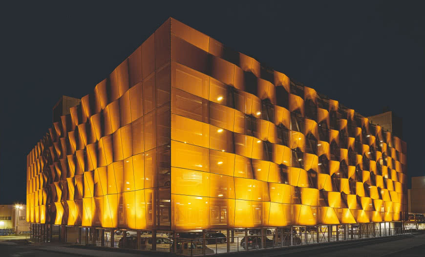 Fasady tekstylne Schüco FACID