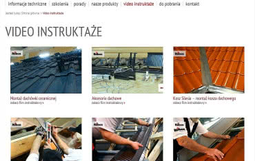 Filmy instruktażowe Röben