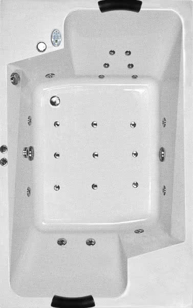 Wanna prostokątna Nabucco Hydro